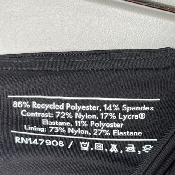 Outdoor Voices Black and Leopard Print Hudson 2.5" Short - Picture 12 of 12